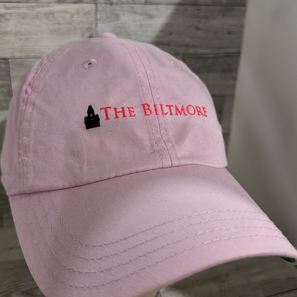 The Biltmore pink baseball cap hat - Picture 2 of 7